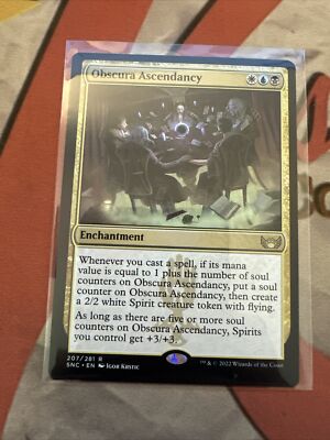OBSCURA ASCENDANCY Magic Cards NM-M STREETS OF NEW CAPENNA RARE | eBay OBSCURA ASCENDANCY Magic Cards NM-M STREETS OF NEW CAPENNA RARE | eBay