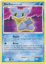 Pokemon Platinum Rising Rivals Card Shellos East Sea 79/111 on eBay
