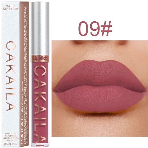 18-Color Matte Liquid Lipstick - Waterproof Smudge-Proof, Long-Lasting Lip Gloss - Picture 11 of 20