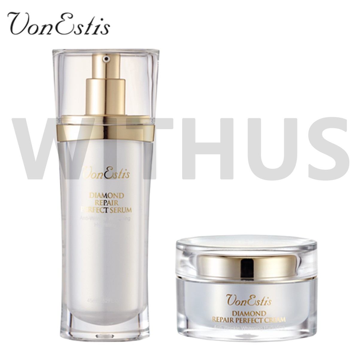 VonEstis Diamond Repair Perfect Collection Cream Serum 2pcs Set