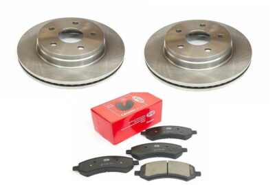 Set Bremsscheiben Vorne + Bremsklötze Für Dodge Ram 1500 Pickup 2006 - 2022