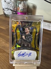 2024 Select WWE ERIC BISCHOFF Legendary Signatures Auto Golf Cracked Ice /5