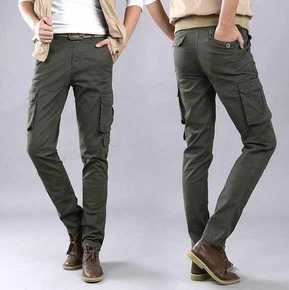 Mens Cargo Pants Many Pockets Men Trousers Men Casual Pants Men Military  Pants