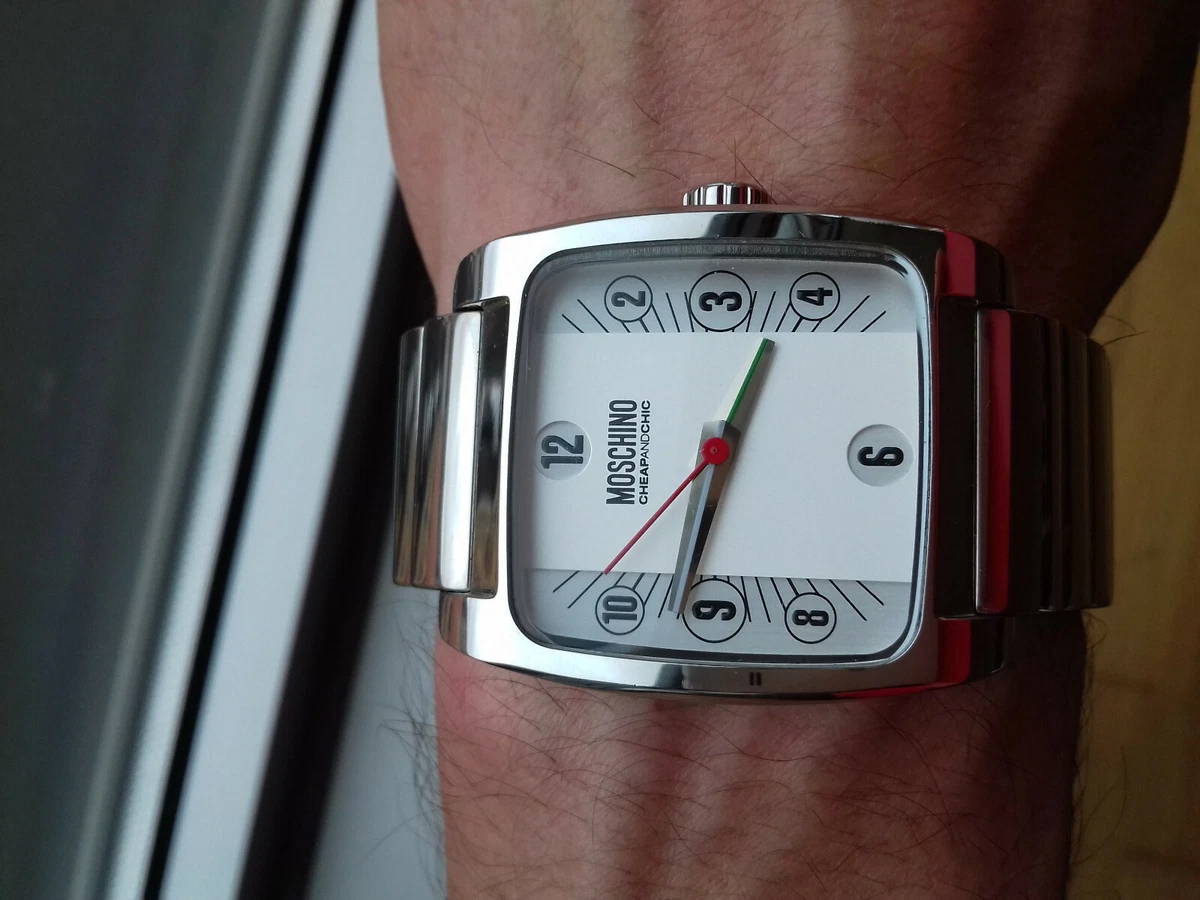 Moschino cheap and chic watch 2025 price