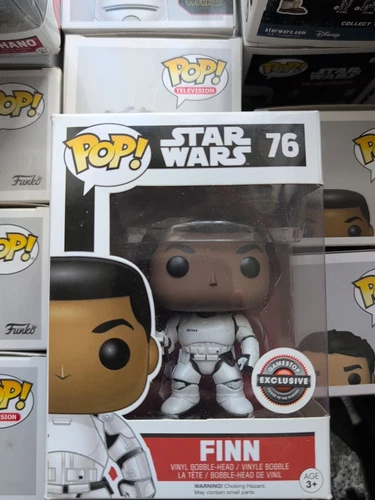 Funko Pop! Vinyl: Star Wars - Finn (as Stormtrooper) - GameStop (Exclusive) #76