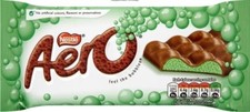 Aero Peppermint Mint Chocolate Sharing Bar Case of 8 x 90g UK Fast Delivery