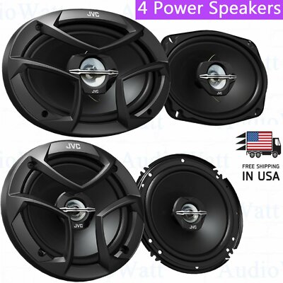 2x JVC CS-J620 Speaker 300 Watts 6.5