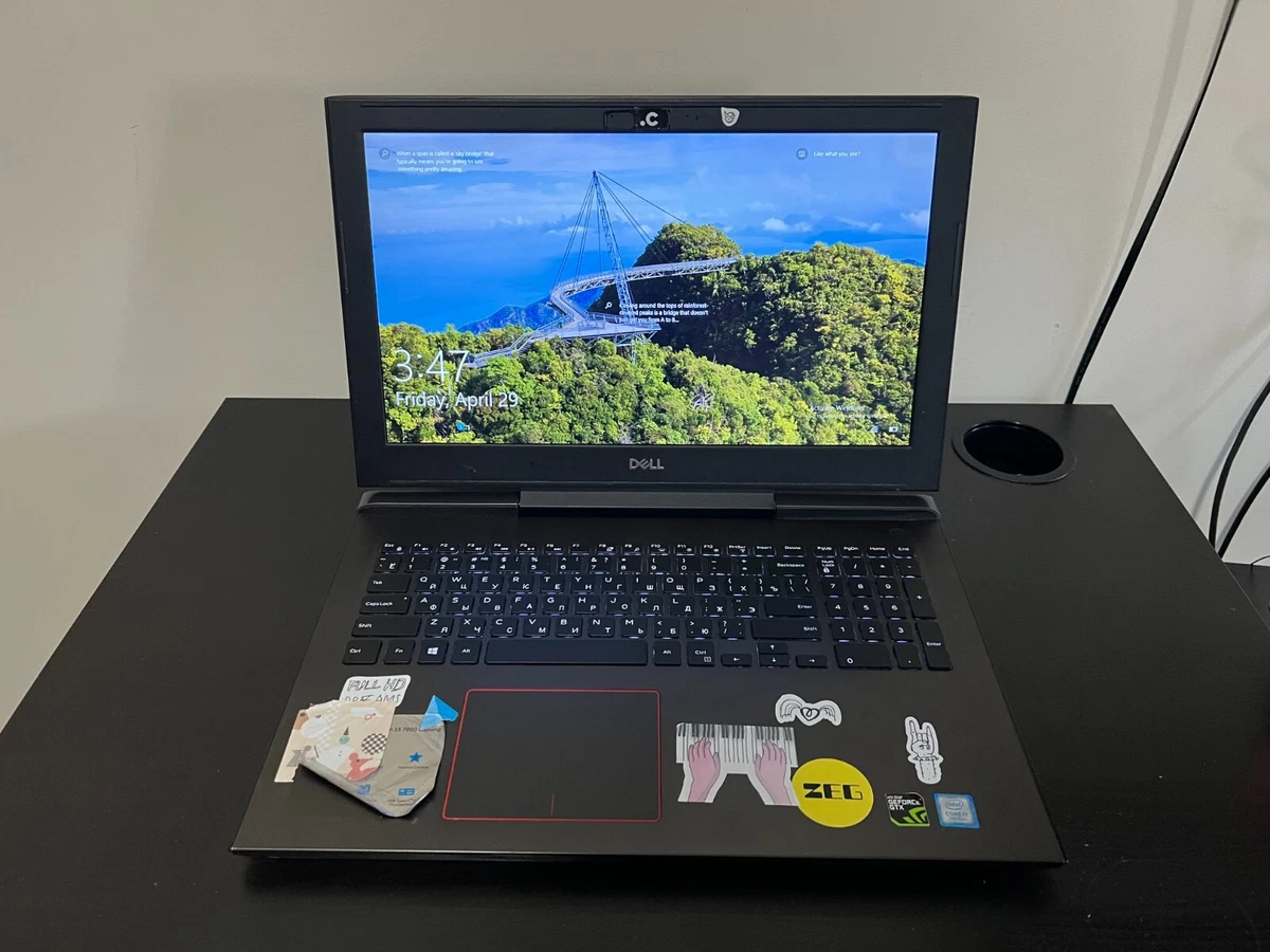 Dell Inspiron 7577 Intel I7-7700 2.80Ghz, 16GB RAM 1 Tb SSD,NVDA GTX 1060 Max-Q