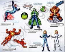 2005 FANTASTIC 4 BURGER KING KIDS MEAL TOYS - U - PICK