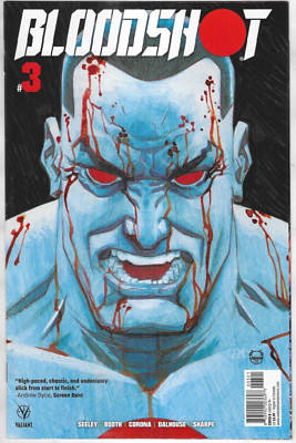 Bloodshot Comic 3 First Print Cover B Variant Dave Johnson 2019 Tim Seeley Booth