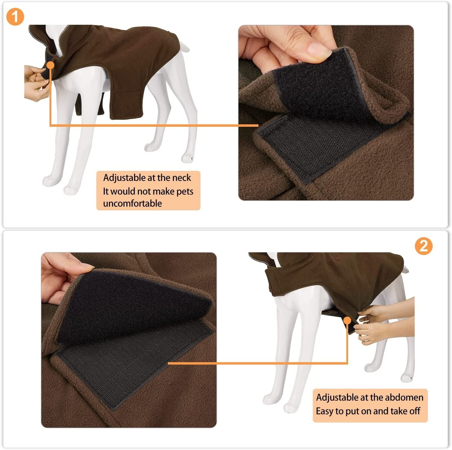 Dog Coat Winter Large Dog Vest Warm Windproof Dog Jacket Fleece Pet Clothing 3XL eBay