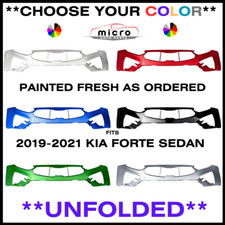 New Front Bumper For 2019-2021 Forte Sedan Painted *choose Your Color* Ki1014104