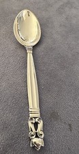 Georg Jensen ACORN Sterling Mocha Spoon