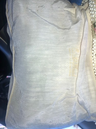 Bolso de Colección Años 50 Cuentas FIRMADO Corde-Cuentas Luminoso, Bolso de Mano Blanco con Flores Coleccionables - Imagen 11 de 22