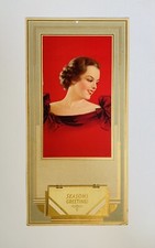 Large Edward Eggleston 1938 Calendar Pin-Up Print