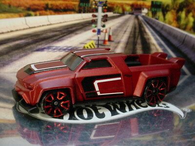 2025 Netflix LET'S RACE Design SOLID MUSCLE   red;red trap5 LOOSE Hot Wheels  