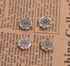 20PCS Tibetan silver drip flowers Charm Spacer beads Jewelry W3088