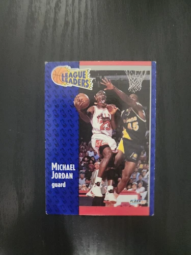 1991 91 FLEER MICHAEL JORDAN #29, Classic MJ, Chicago Bulls, HOF