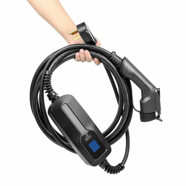 Portable Electric Car Charger EV Charging Cable 32amp Level 2 J1772