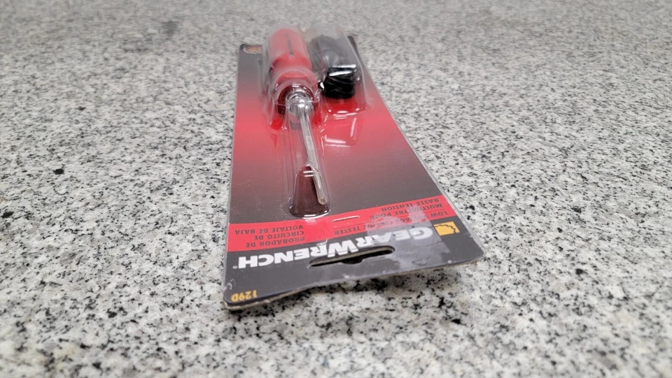 GearWrench 129D 6V-12V Plastic & Steel Red Low-Voltage Circuit Tester a-x - Image 3 of 4