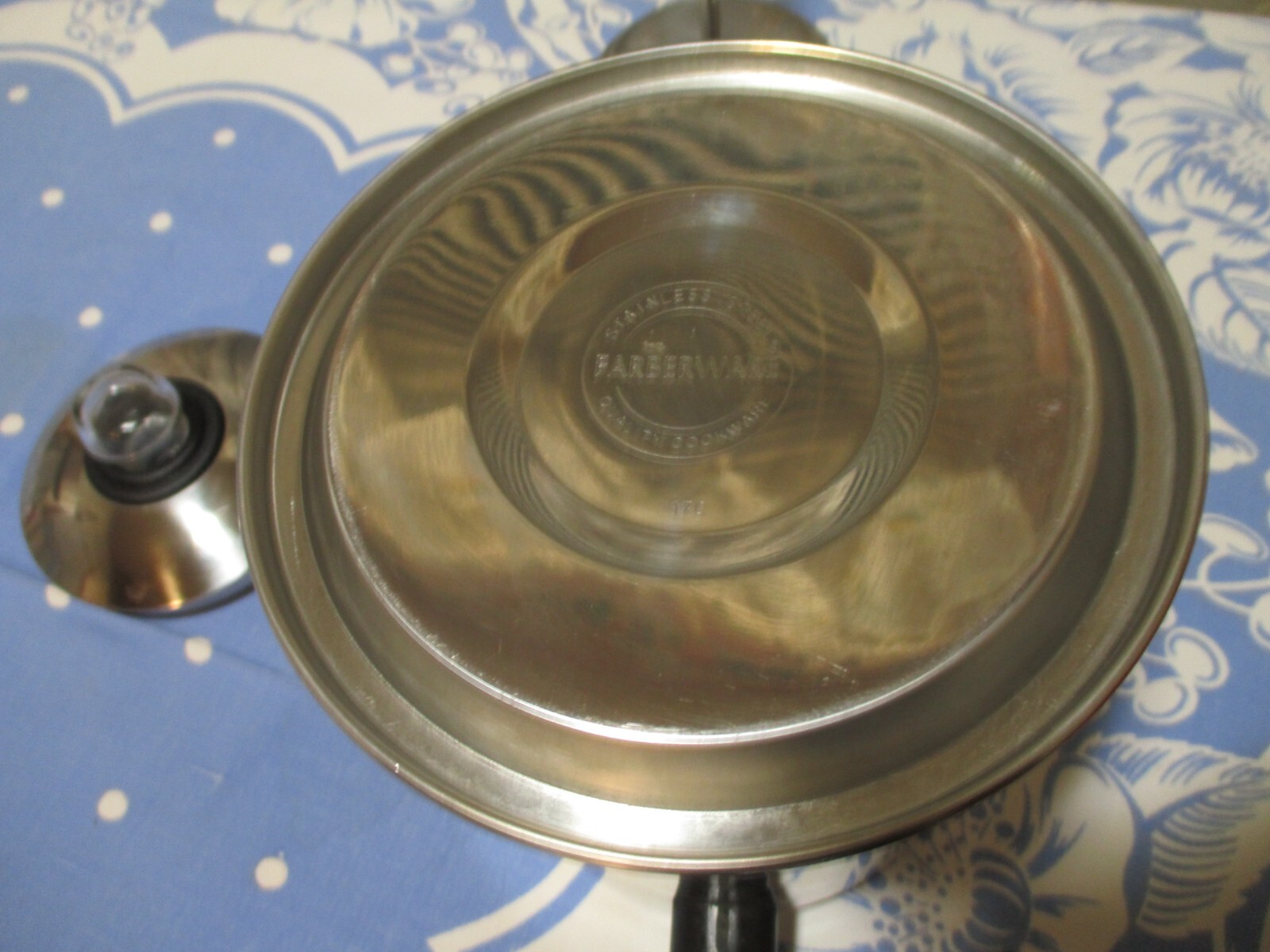 Vtg Farberware Stove Top Coffee Pot Percolator Stainless Steel 48 Cup