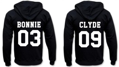 Partner Hoodies - Bonnie & Clyde.....