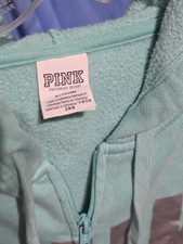 PINK Victorias Secret PINK Womens Blue Full Z...