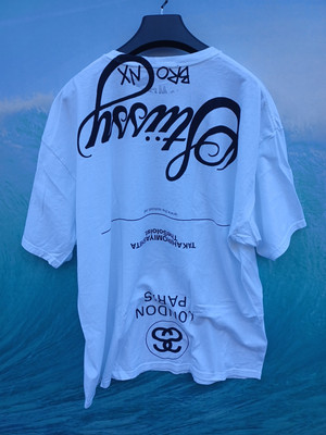 Stussy xxl shirt World Tour Very Rare Compton 40th