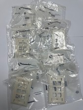 M16L-262 Commscope 6 Port Faceplates 108168584 White Lot of 10 NEW