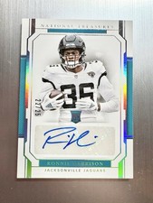 Ronnie Harrison 2018 Panini National Treasures Holo Silver Auto #’d 22/25 Rc