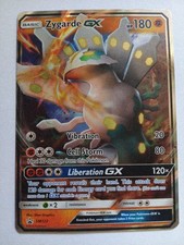 Zygarde GX Full Art SM122 Black Star Promo Holo Card Pokemon TCG Sole e Luna NM