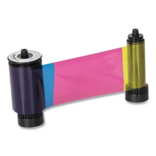 SICURIX 38311 Full Color ID Card Printer Ribbon - Dark Gray New