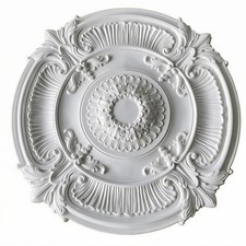 Médaillon de Plafond Rond Relief Sculpté Médaillon Plafond Ouverture Centrale