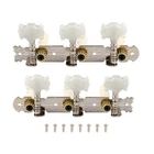 Metallor Classical Guitar Tuning Pegs Keys Machine Heads Tuners 3L3R Chrome