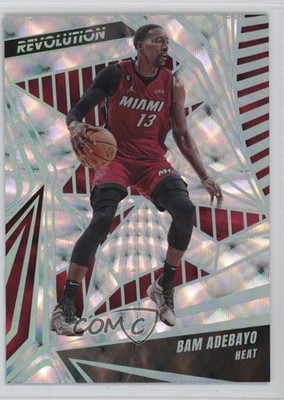 2023-24 Panini Revolution Future Frame 12/60 Bam Adebayo #29 1uq0