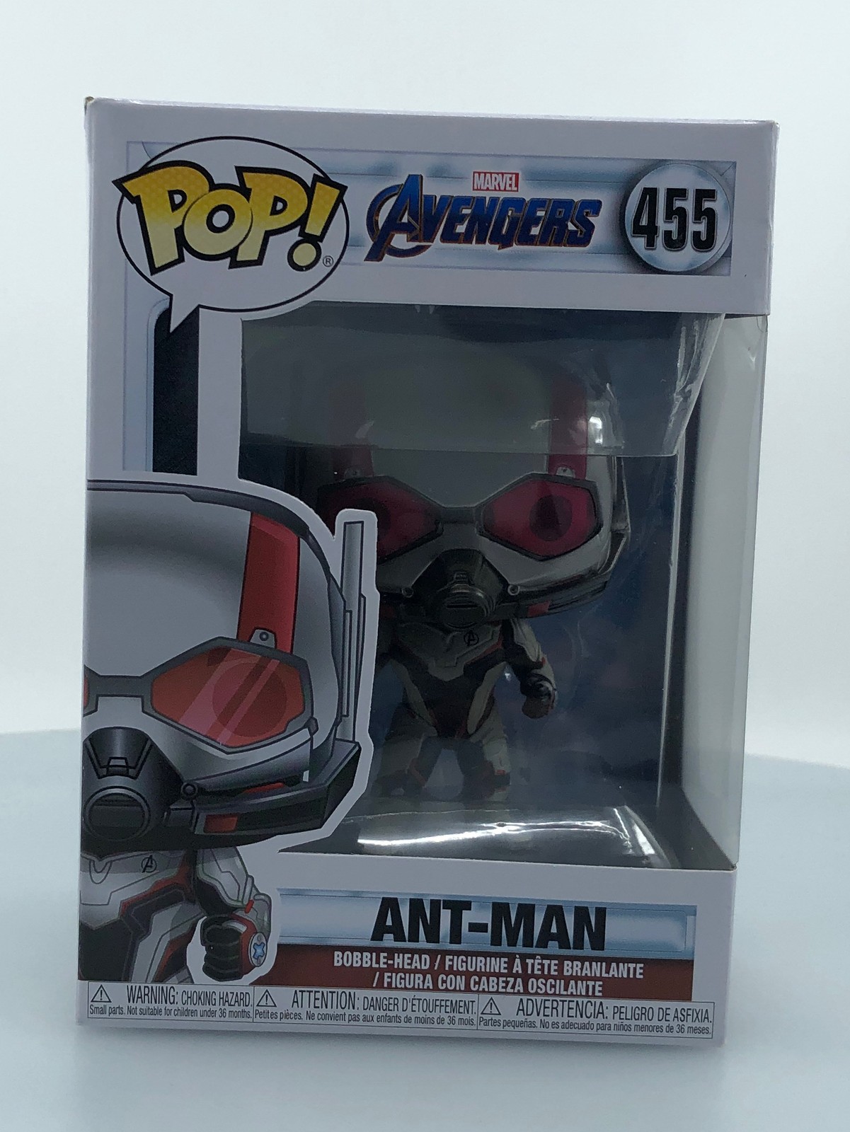 Funko Pop! Figura Vinilo Marvel Avengers: Endgame Ant-Man #455 Caja Dañada