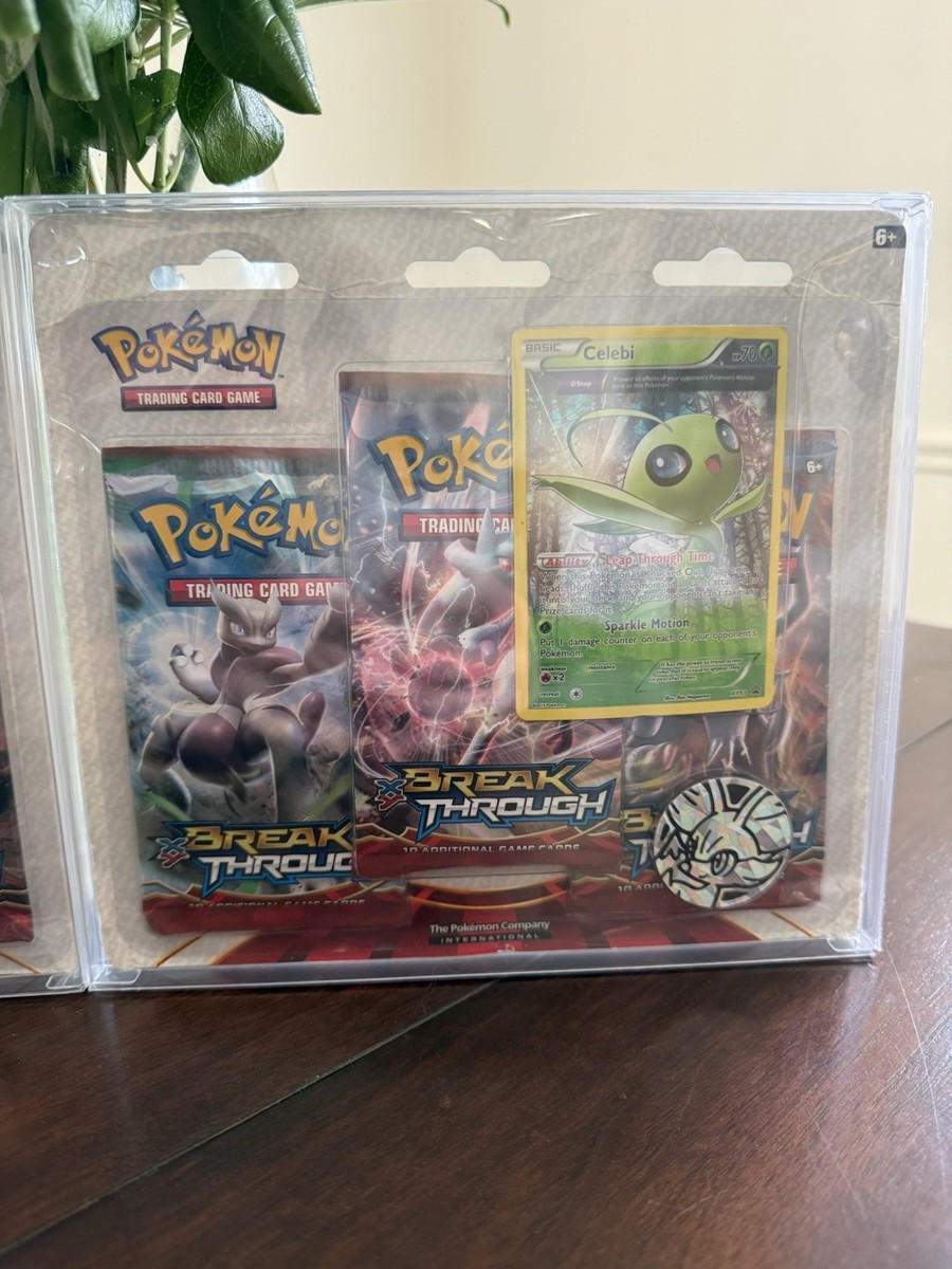 2015 POKEMON XY BreakThrough Celebi & Sableye Factory Sealed 3