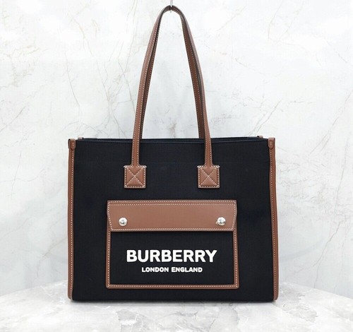 Burberry Black Freya Tote Bag 8057600 150501219