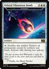 Orbital Vibranium Bomb Scourglass MTG R 276 Commander: Marvel Super Heroes MSC