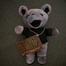 NEW Vintage 1998 Grateful Dead Bean Bear Collectibles Jerry Liquid Blue 7" Plush