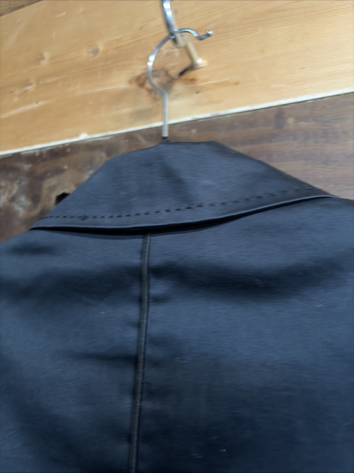 Black MNG (Mango) Blazer 2 Button Jacket Size 4 - image 10