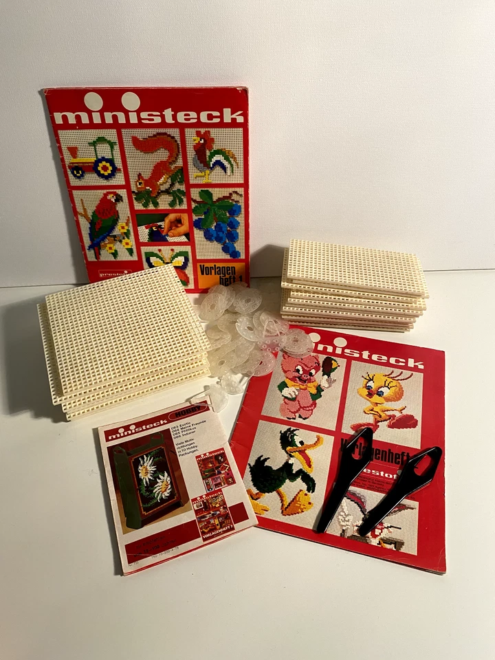ministeck Mosaik-System aus den 70'/80', gebraucht - Bild 3 von 4