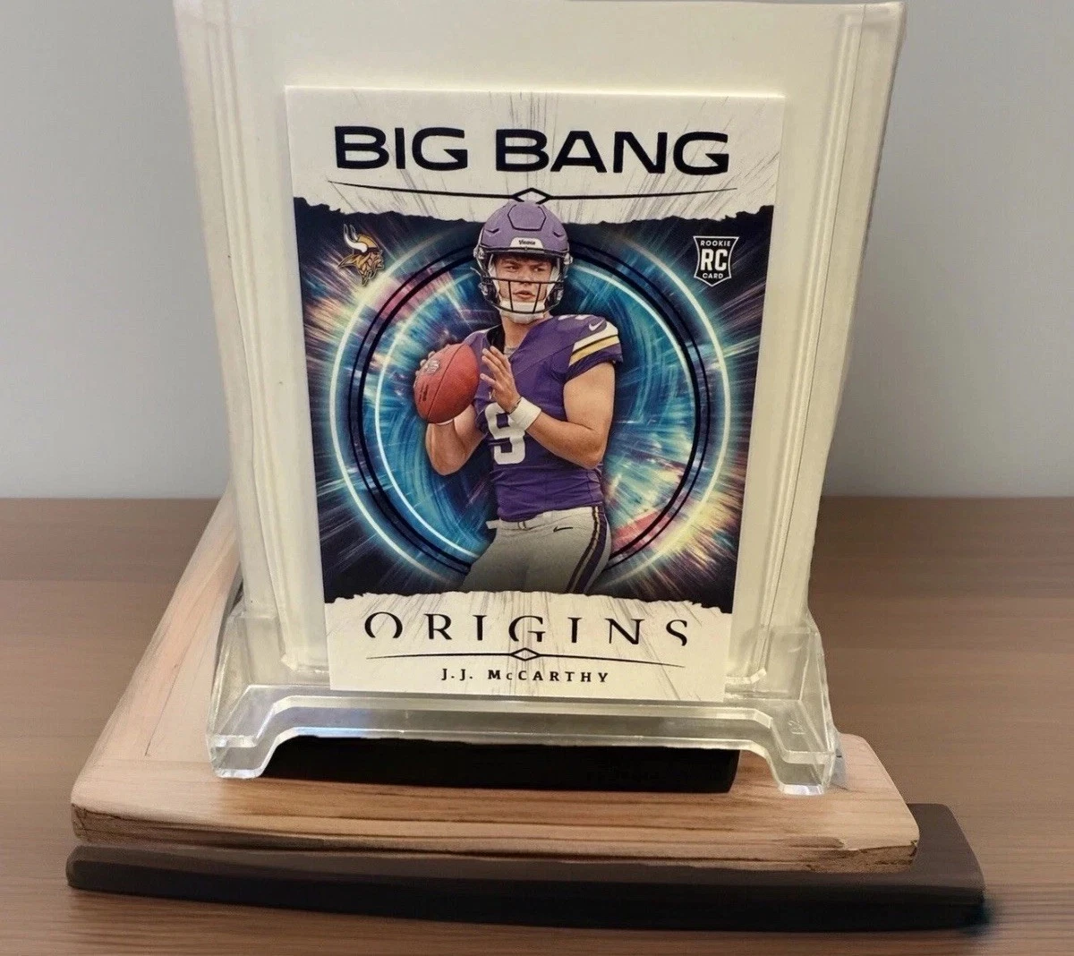 ⚡️ 2024 PANINI ORIGINS JJ McCarthy BIG BANG CASE HIT SSP Vikings #14 Rare ⚡️
