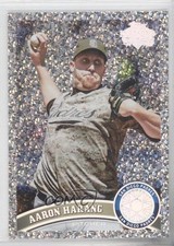 2011 Topps Update Platinum Diamond Anniversary Aaron Harang #US81 0j8