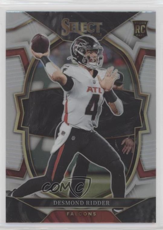 2022 Panini Select Concourse Silver Prizm Desmond Ridder #36 0xe0
