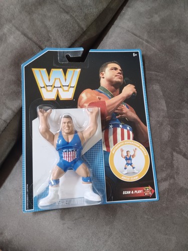 wwe mattel retros  series  7 kurt angle wrestling ...