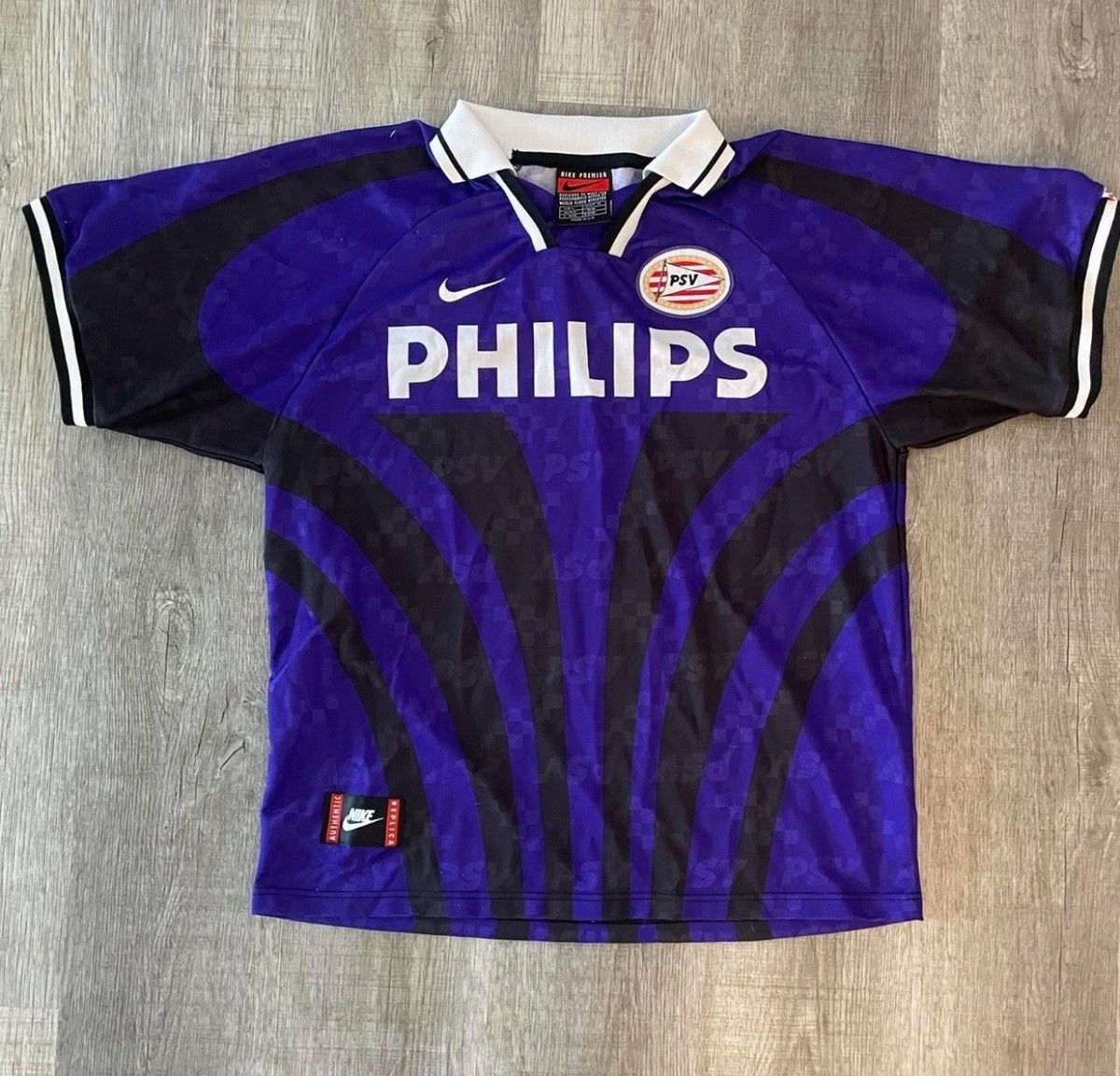 PSV EINDHOVEN 1996 1997 AWAY KIT FOOTBALL SHIRT SOCCER JERSEY NIKE
