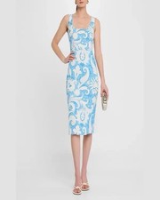 NEW Etro Summer Macro flower Cady Sheath Dress SZ IT: 36 US: 0