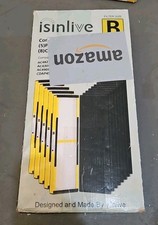 Isinlive FLT4825 True HEPA Filter B Replacement with Activated Carbon - 5 Pack
