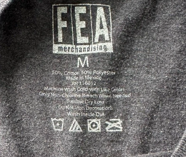 Camiseta Foo Fighters 2013 FF 45 RPM logotipo disco tamanho adulto M cinza gráfica - Imagem 3 de 4